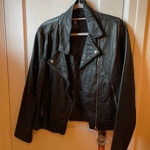 Leather jacket